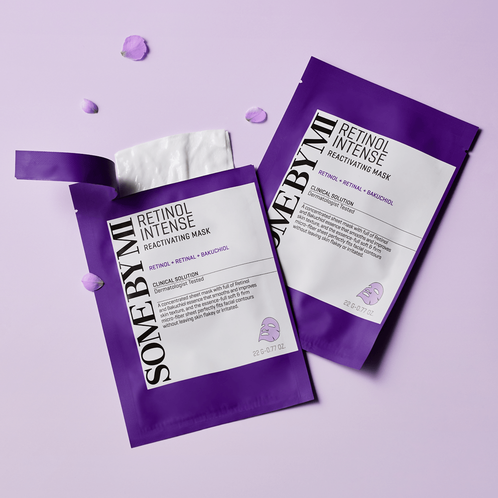Some By Mi - Retinol Intense Reactivating Sheet Mask – 1pc