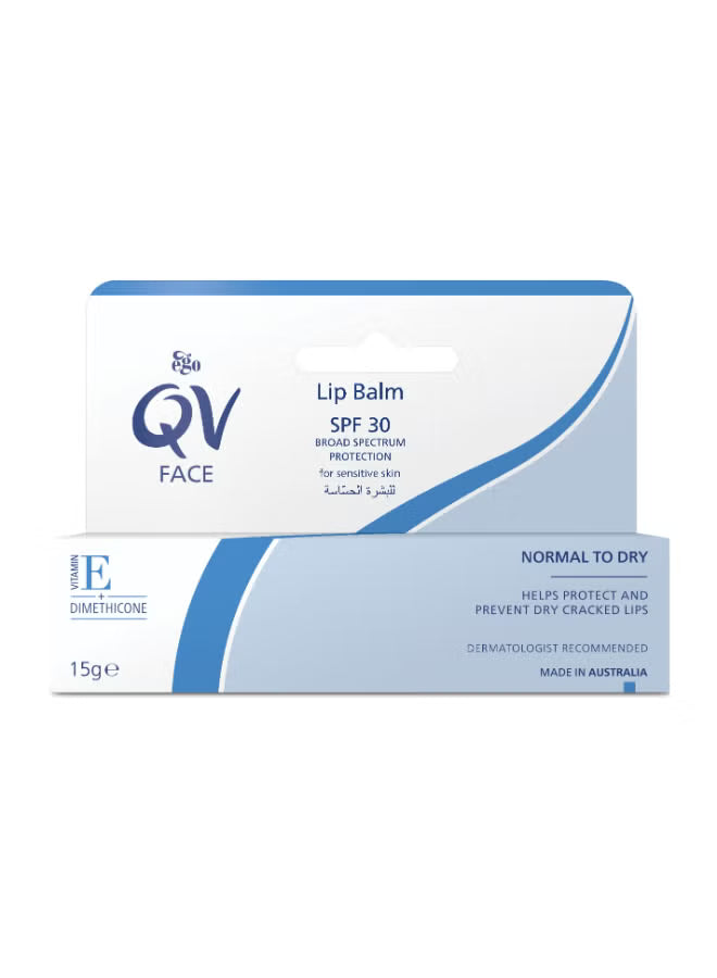 مرطب شفاه كيو في للوجه بعامل حماية من الشمس 30، 15 جم
