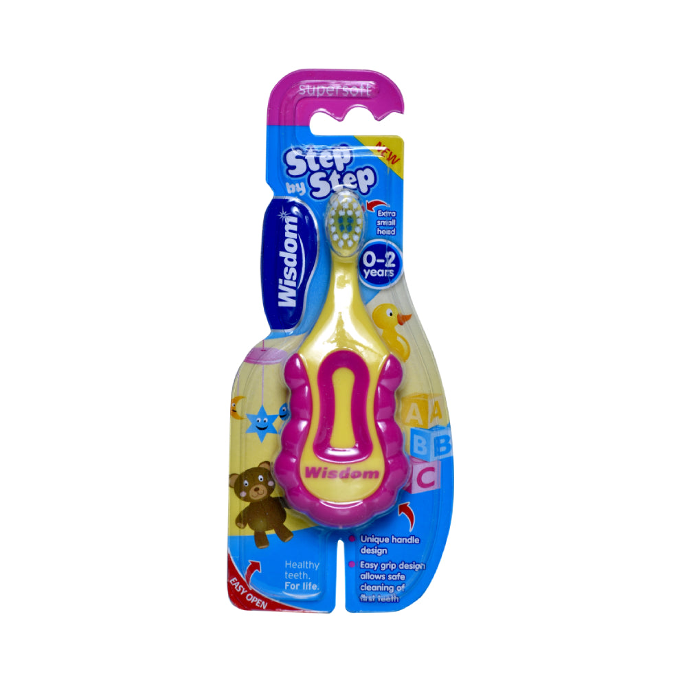 Wisdom kids toothbrush step by step from 0 to 2 years ultra soft