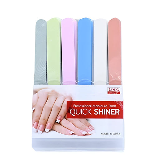 Loox Loox Nail File QB-311DB Multicolored