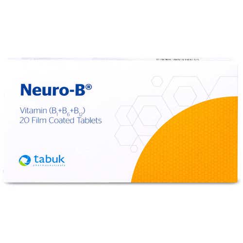 Neuro B Vitamin B-Complex 20 Tablets - Brain Health & Nerve Support Supplement
