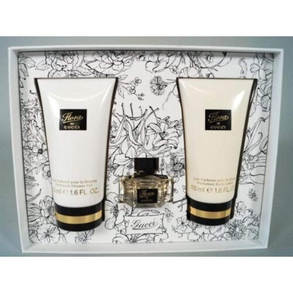 Gucci Flora Set Mini 3Pcs (W) EDT 5ml + S/G 50ml + B/L 50ml