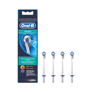 Oral-B Water Flosser Replacement Heads Portable 4pc Oxy Jet