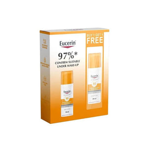 Eucerin sun fluid fragrance free 50ml (1+1)