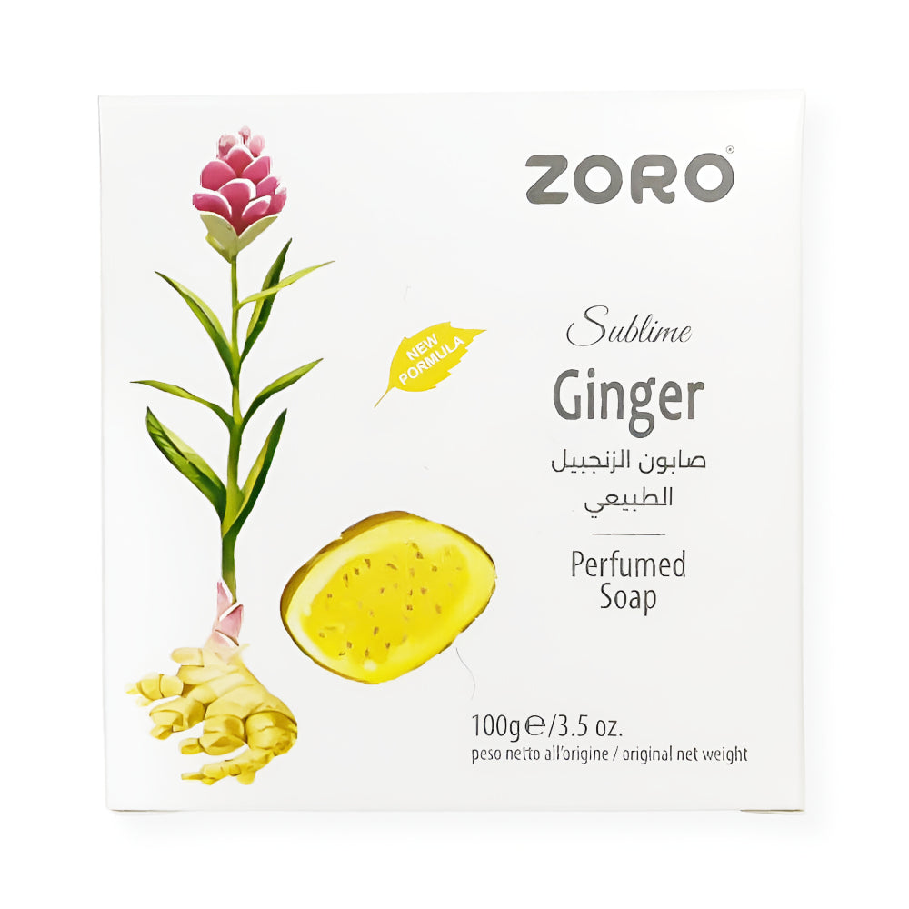 Zoro Bar Soap 100g Natural Ginger