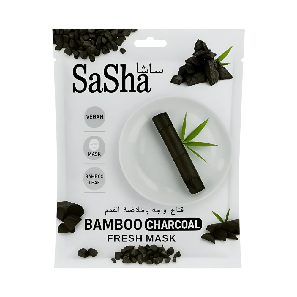 Sasha Face Mask With Charcoal Extract