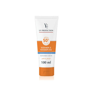 YC Sun Cream 100ml uva+uvb 50+ Vitamen E , Vitamen B3