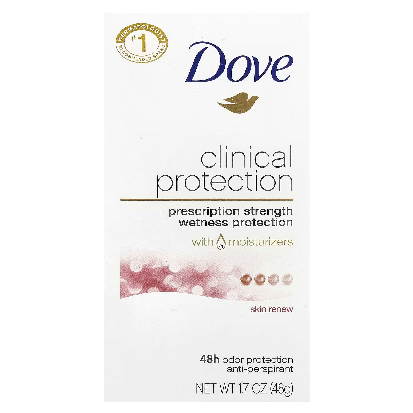 Dove Clinical Protection Antiperspirant - Skin Renew (48g)