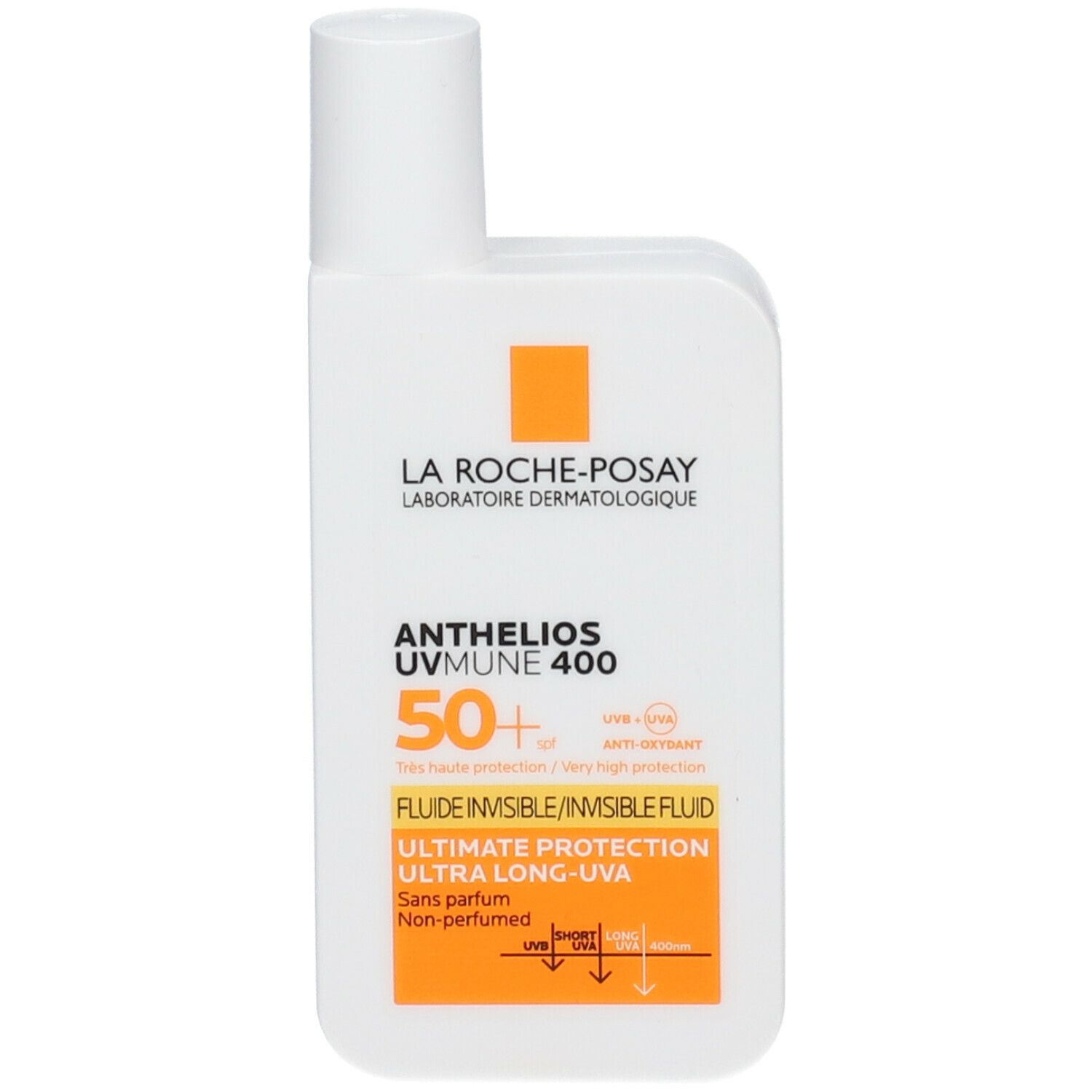 La Roche-Posay Anthelios UVMune 400 SPF 50+ Invisible Fluid Sunscreen – 50ml