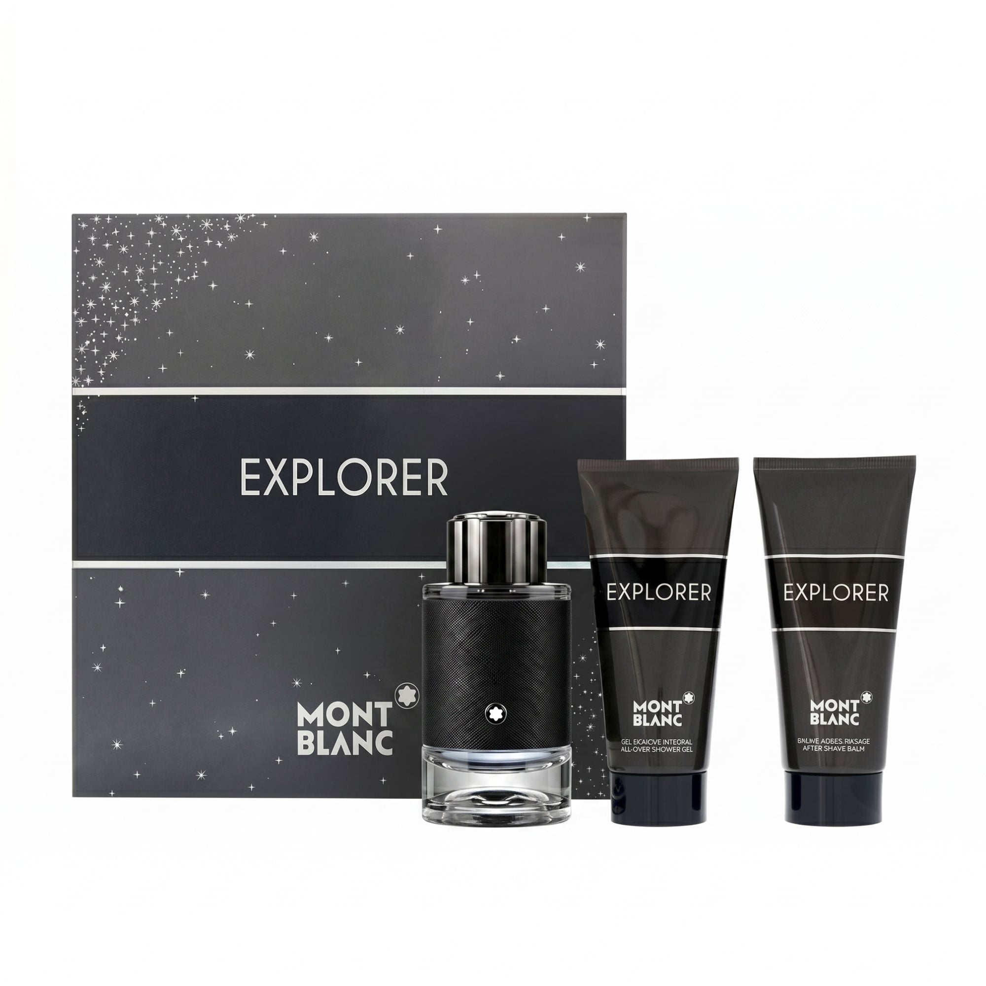 Mont Blanc Explorer Gift Set for Men 3pcs (EDP 100ml + After Shave 100ml + Shower Gel 100ml)