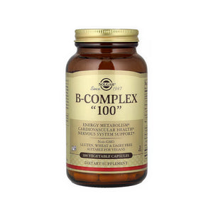 Solgar B-Complex 100 – 100 كبسولة نباتية