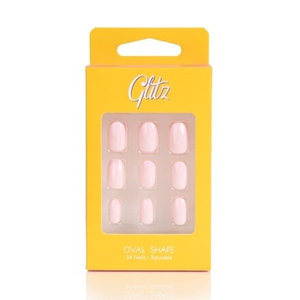 Glitz Nails 24 Baby Pink