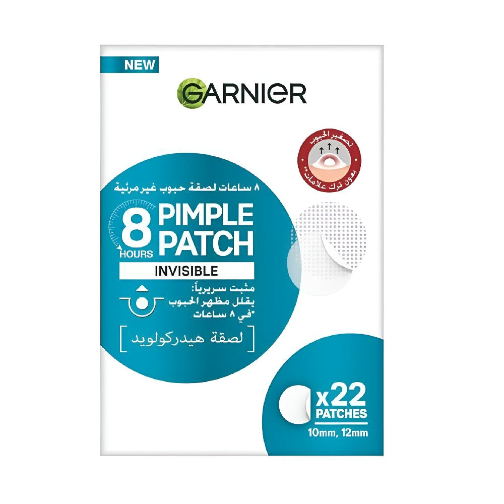Garnier Acne Strip 22patches Invisible Hydrocolloid