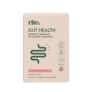 Rite رايت غات هيلث مشروب بروبيوتيك بنكهة الجوافة – 15 ظرف