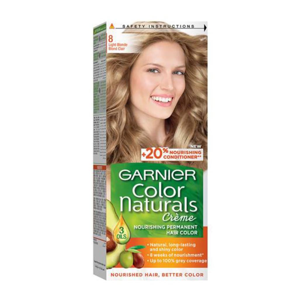 Garnier Natural Hair Color 8 Light Blonde