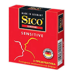 Sico condoms 3pc sensitive