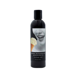 Earthly Edible Body Massage Oil 237ml  Vanilla