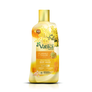 Vatika body wash 250ml mimosa yellow