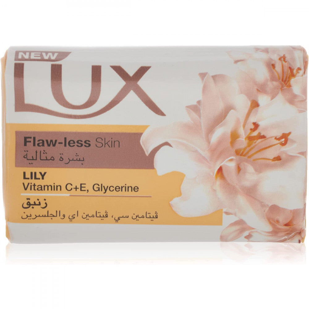 Lux bar soap 120g flaw less skin lily