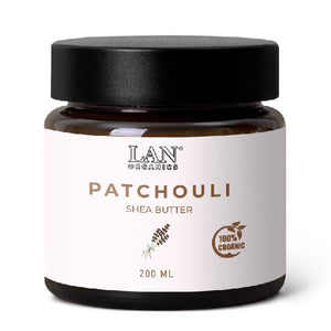 Lan Organics Shea Butter 200ml With Patchouli Extract