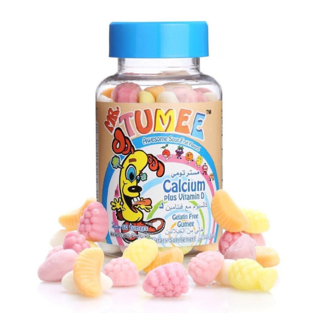 Mr.Tumee Gummy 60pc Calcium With Vitamin D