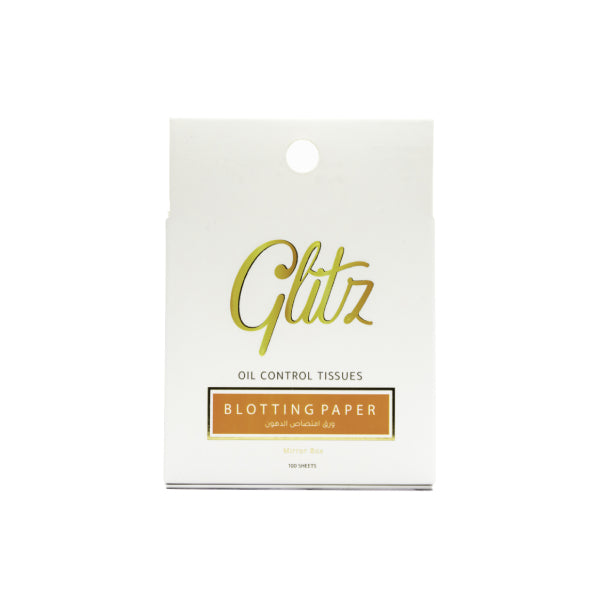 Glitz Blotting Paper & Mirror 100Paper
