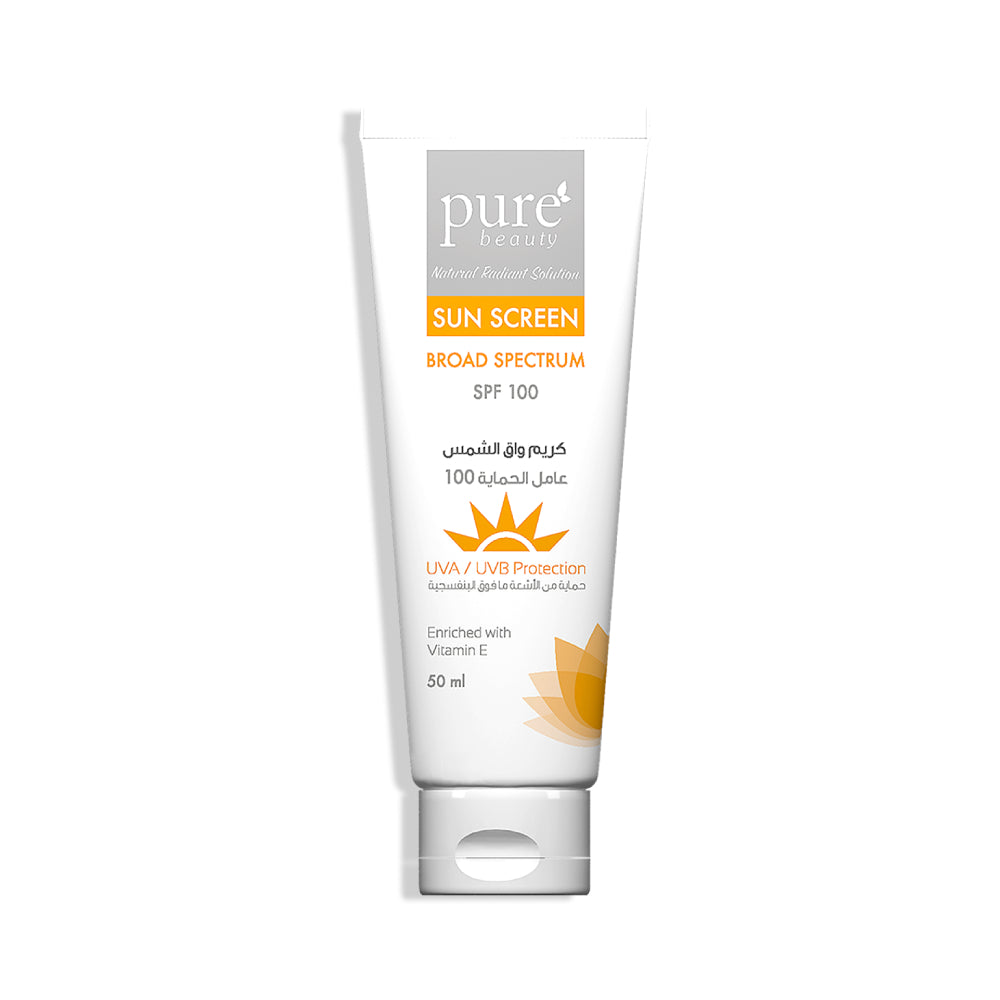 Pure Beauty Sun Cream 50ml SPF 100