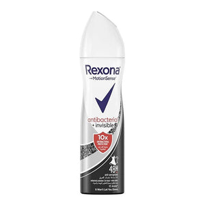 Rexona Deodorant Spray 150ml Women Anti Bacterial Invisible 48H v2