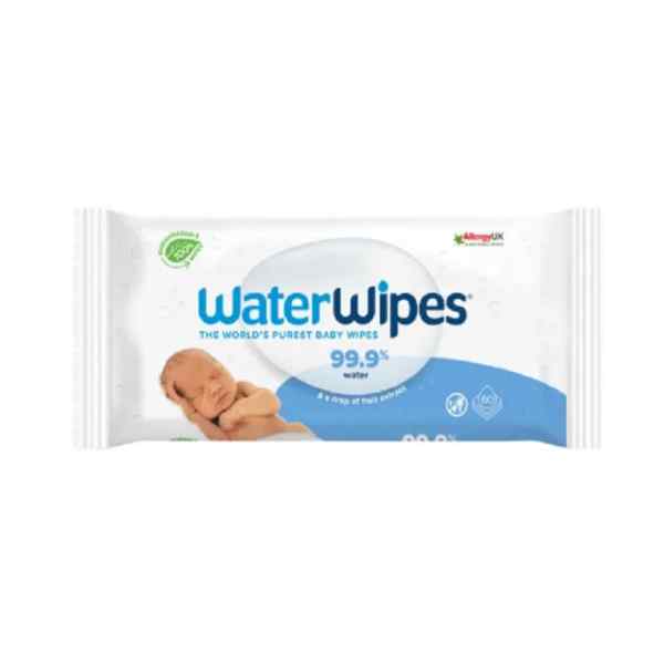 Water Wipes Baby Wipes 60pc Plastic Free v2
