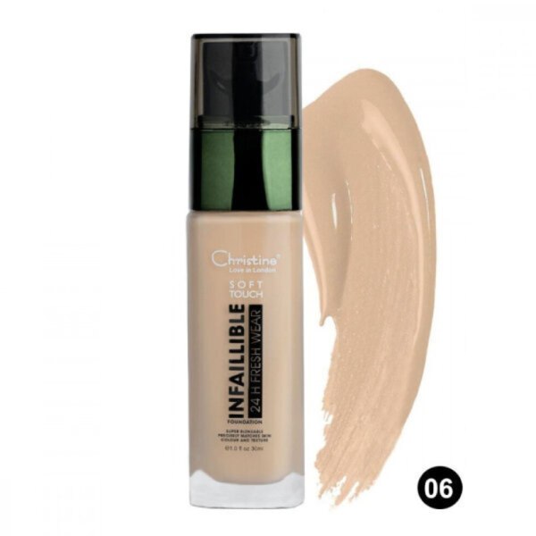 Christine foundation soft touch infallible 06 v2