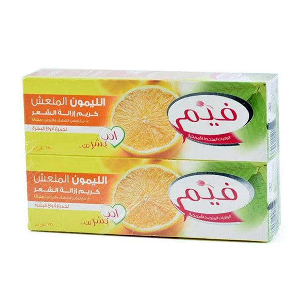 Fem hair removal cream 20% special offer with lemon 2 x 120 gm