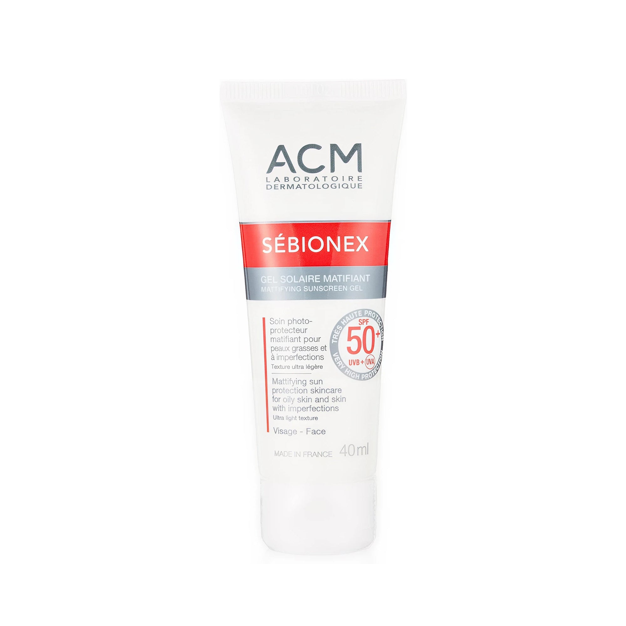 ACM Sebionex جل واقي شمس مات - 40 ml