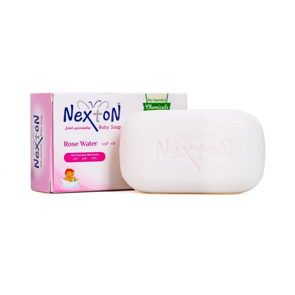 Nexton baby bar soap 100g with rose water
