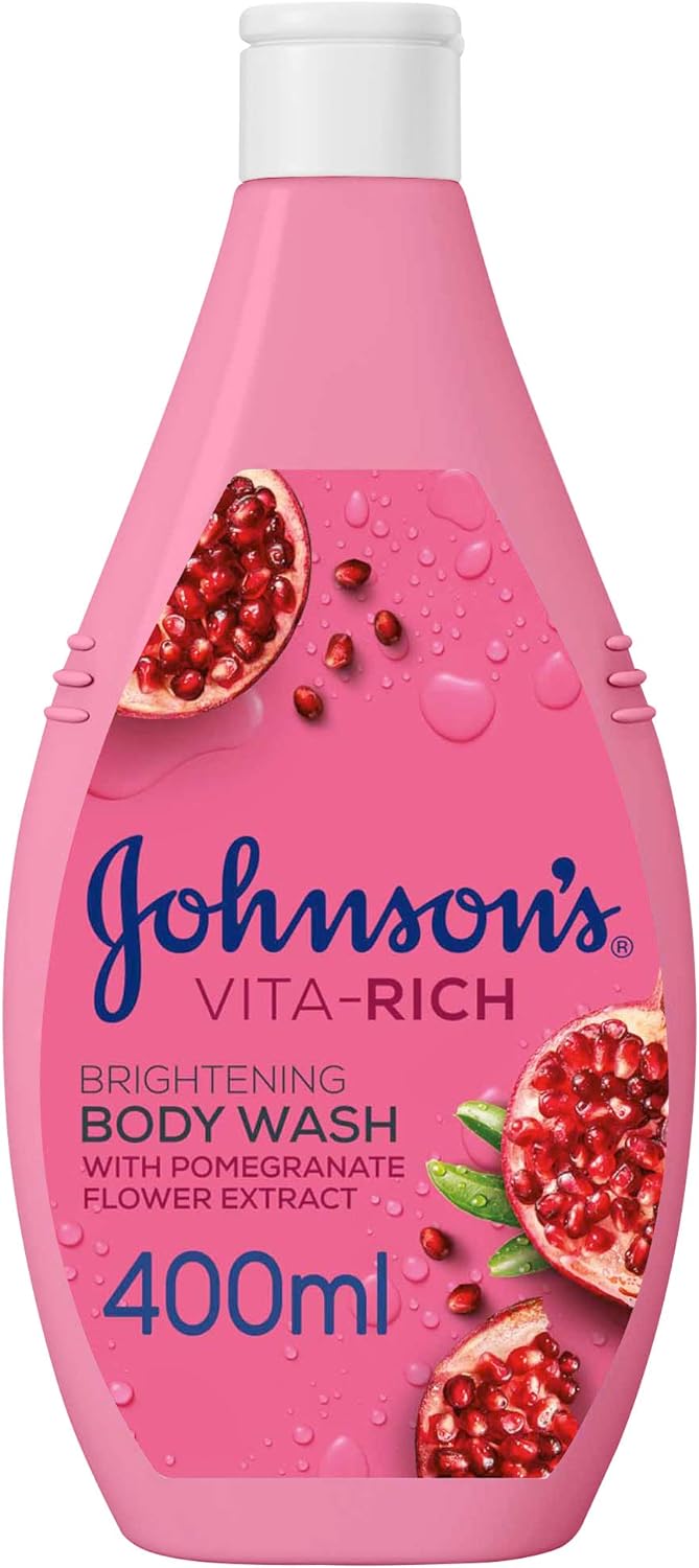 JOHNSON Body Wash Vita Rich 400ml With Pomegranate Blossom Extract
