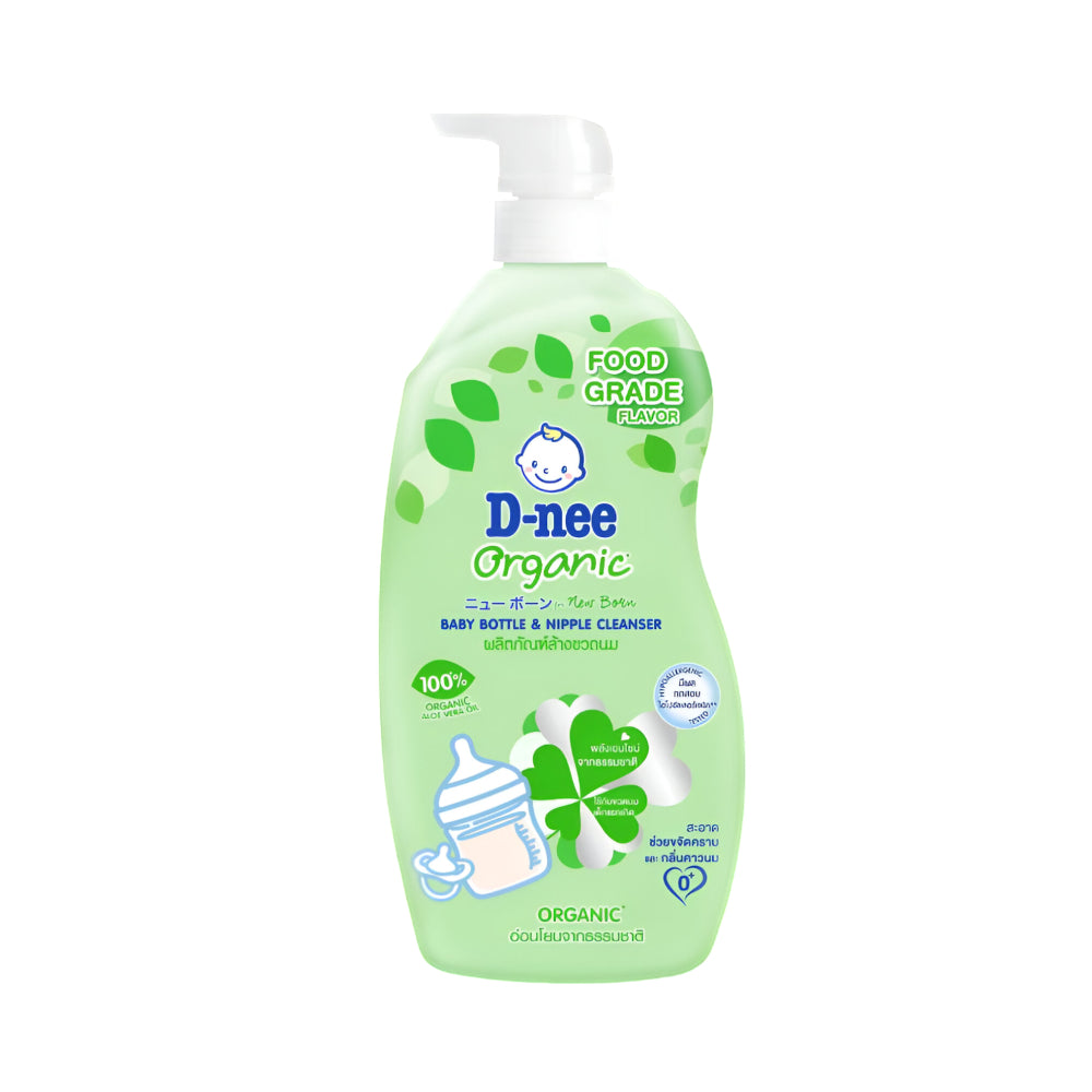 D-nee Baby Bottle Cleaner 600ml For Newborns With Organic Aloe Extract