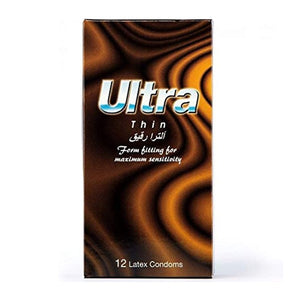 Ultra Condoms 12pc Thin