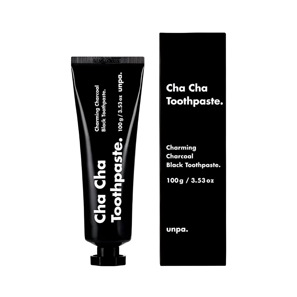 Unpa toothpaste 100g cha cha with black charcoal