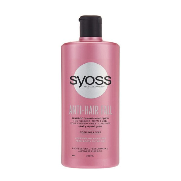 Syoss Hair Shampoo 500ml Anti Fall