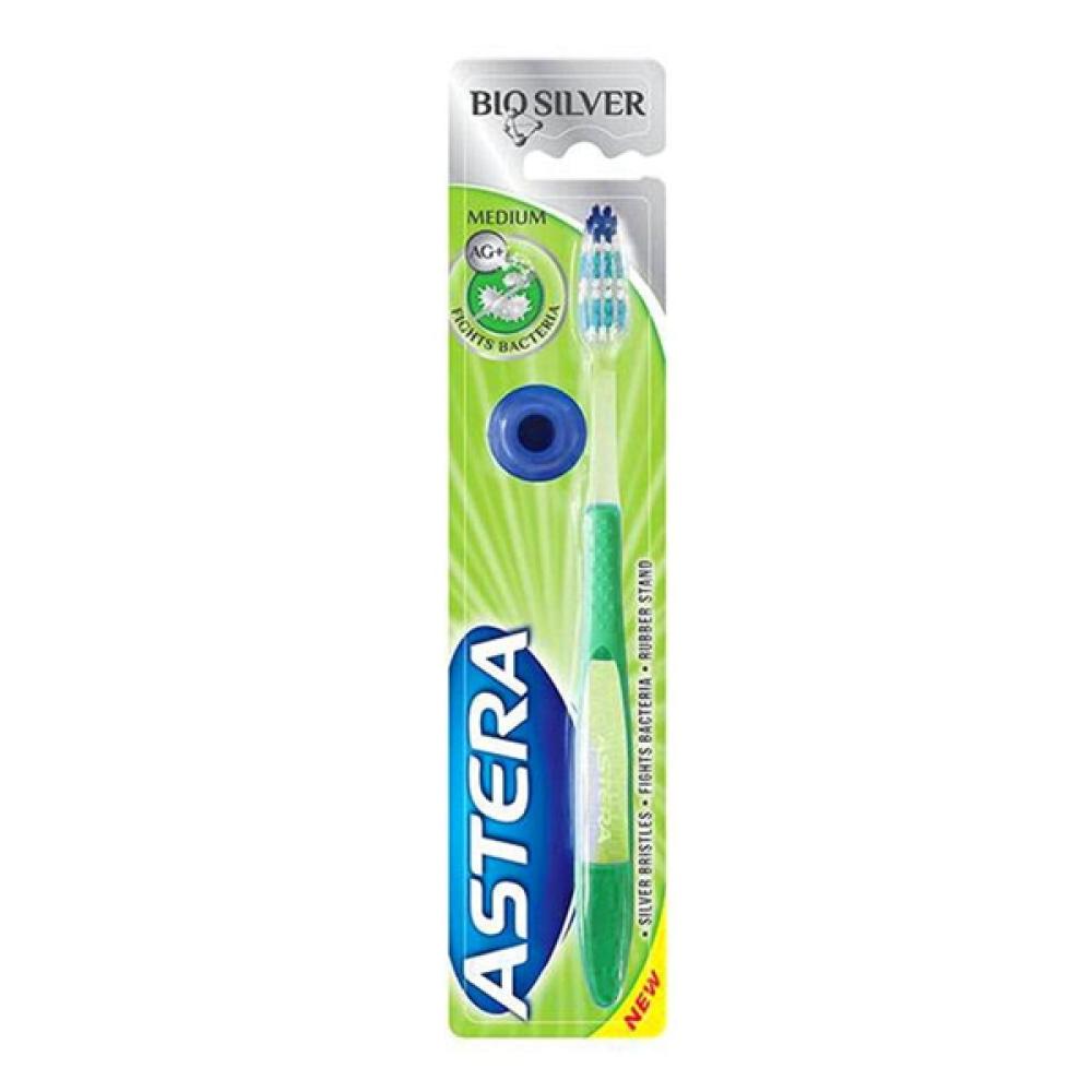 Astera toothbrush bio silver medium