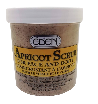 Eden Face & Body Scrub 454g Apricot