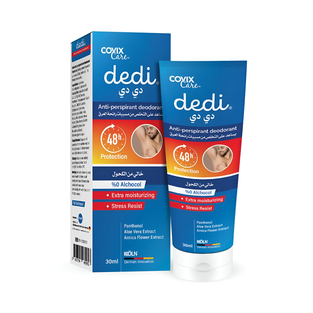 Covix care deodorant cream 30ml dedi for men alcohol free