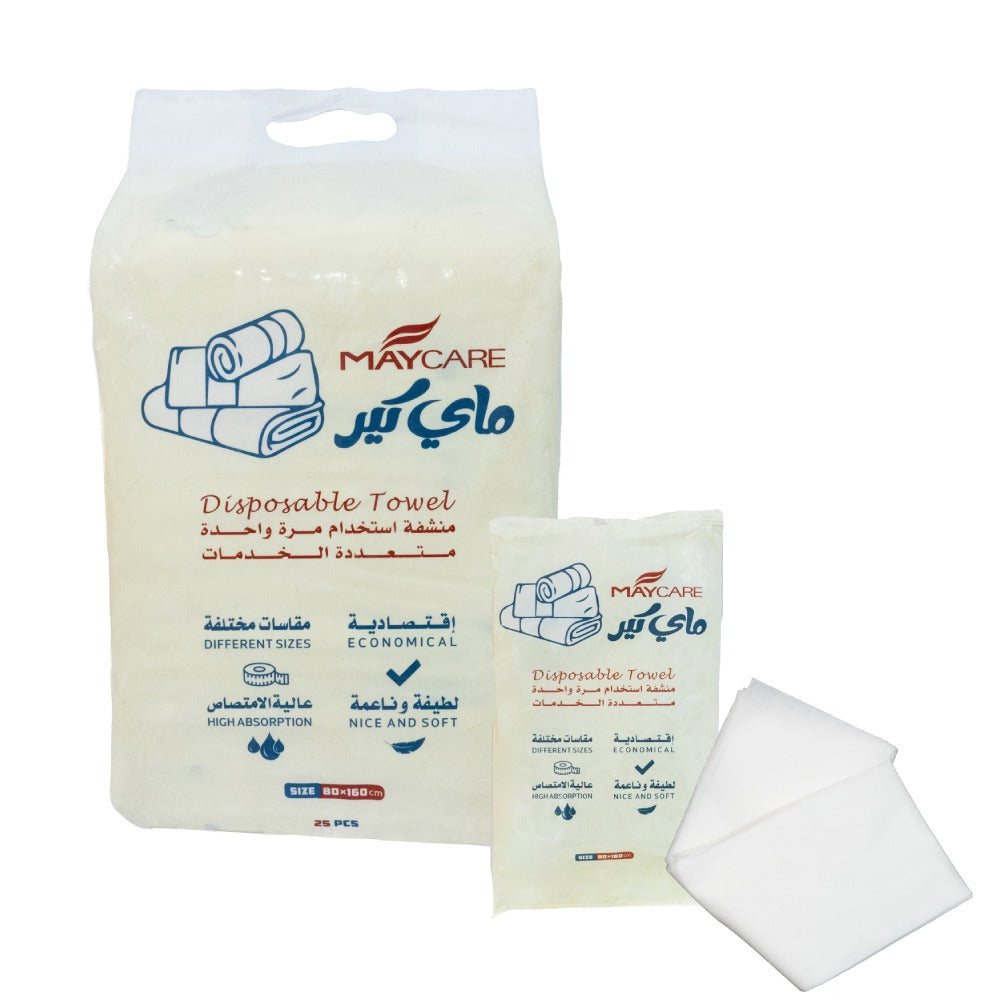 Maycare towels  single use 80 x 160