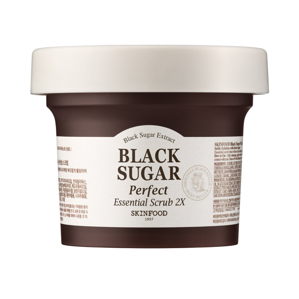 Skin food sugar scrub 210g black perfect essential