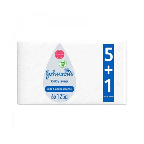 Johnson's Johnson's Baby Bar Soap 6 x 125 g