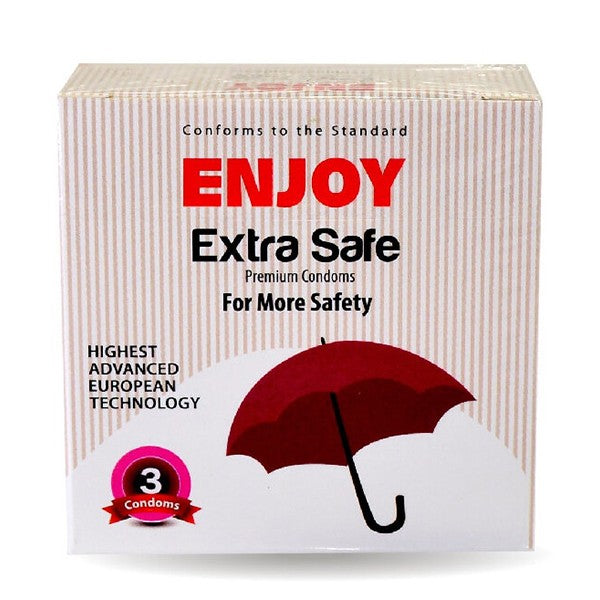 Enjoy Condoms 3pc Extra Safe