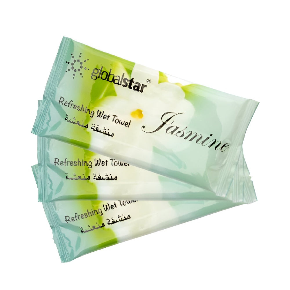 Global Star Face Towel 103 Moist And Refreshing With Jasmine