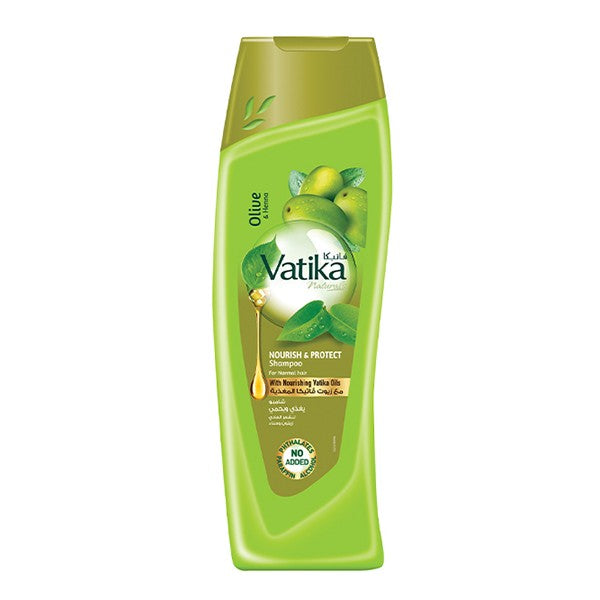 Vatika Hair Shampoo 400ml Nourish And Protect With Olive And Henna