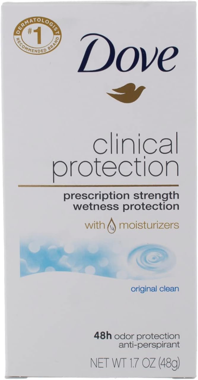 Dove Clinical Protection Antiperspirant - Original Clean (48g)