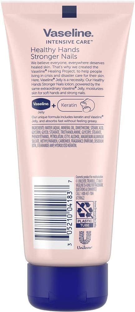 Vaseline Intensive Care Healthy Hands & Stronger Nails Lotion (100ml)