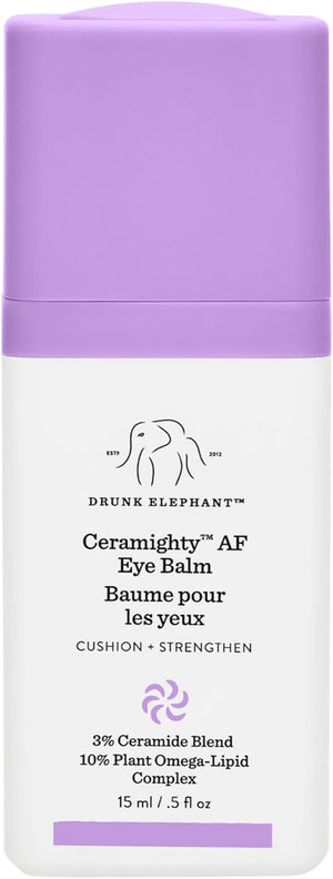 Drunk Elephant Ceramighty AF Eye Balm - كريم مهدئ ومقوي للمنطقة تحت العين (15 مل / 0.5 أونصة سائلة)
